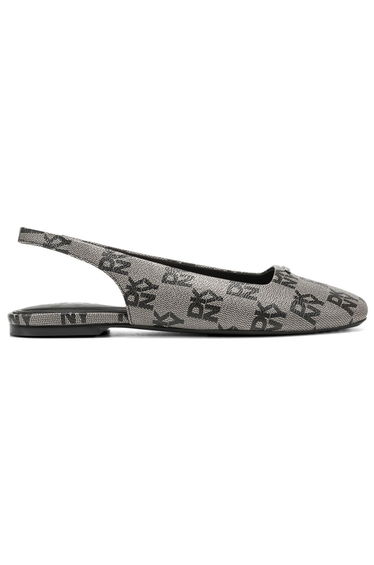 Darrow Logo - Slingback Flat 5Mm Black