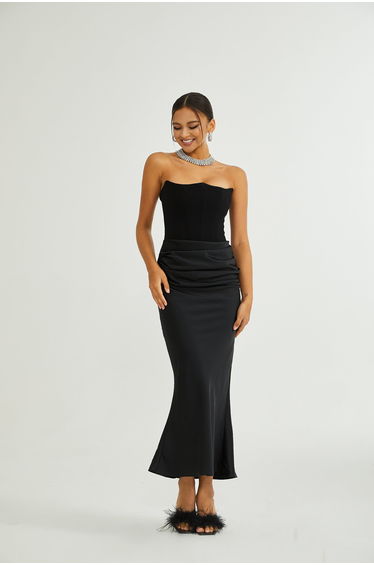 Aurore Off-Shoulder Maxi Dress