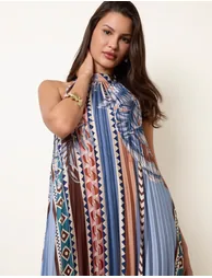 Satin Pleated Dress - 2