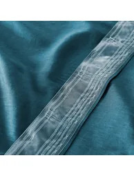 Private Ruffled Washed Linen Curtain - 7