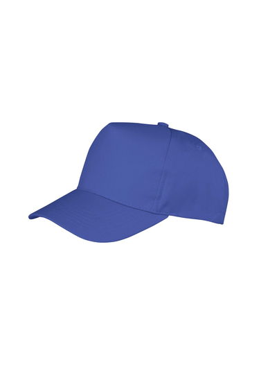 Result Unisex Core Boston 5 Panel Printers Baseball Cap - Royal