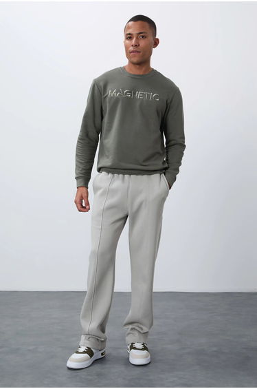 TOMMY Men's Printed Crew Neck Sweatshirt