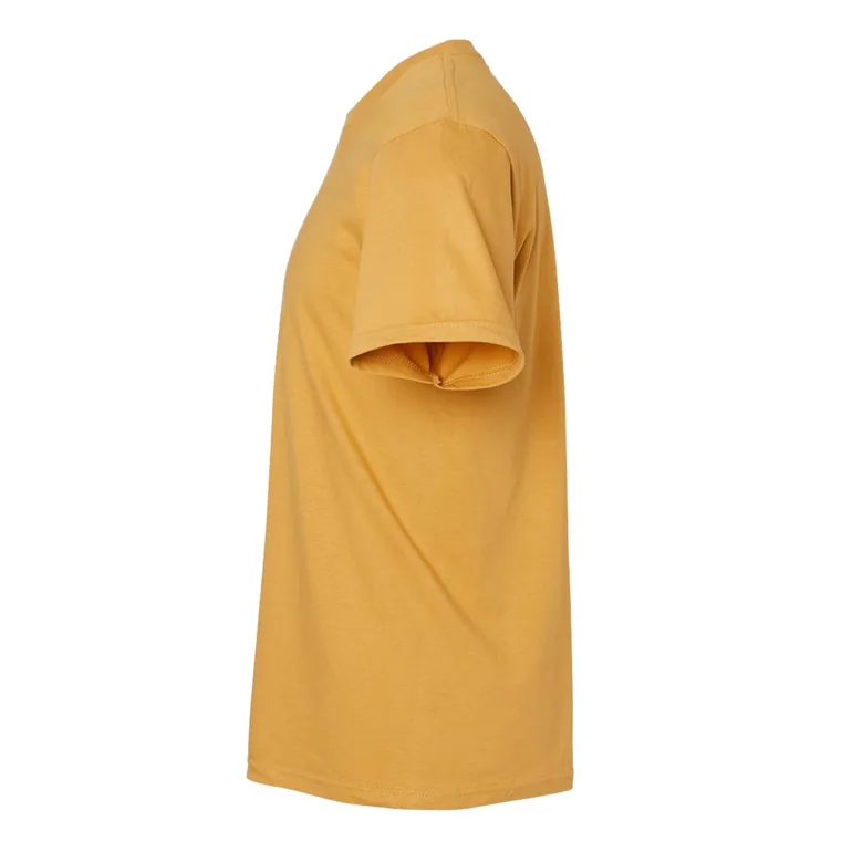 Gildan Unisex Adult Softstyle Midweight T-Shirt - Mustard - 2