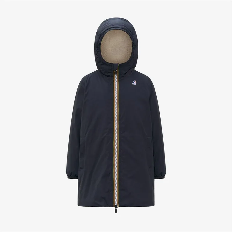 Eiffel Orseto Long Zipped Windbreaker with Hood