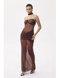 Daedalus Strapless Sequin Maxi Dress - 2
