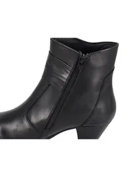 Cipriata Womens/Ladies Claretta Leather Ankle Boots - Black - 2