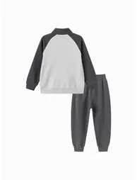 Boys' Zip Up Sports Jacket and Pants Set - 1