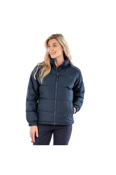 Result Urban Womens/Ladies Holkham Down Feel Padded Jacket - Navy