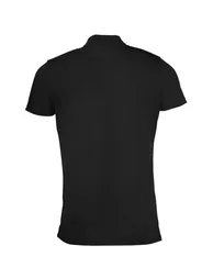 SOLS Mens Performer Short Sleeve Pique Polo Shirt - Black - 1