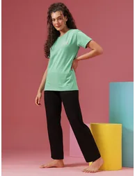 Cotton Squid Game Print T-Shirt and Pyjama Set - 2