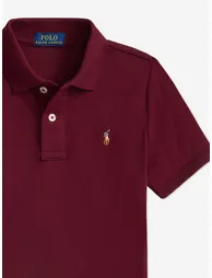 Ralph Lauren Boys Logo Polo Shirt in Red - 2