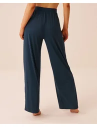 Straight-leg Pajama Pants - 1