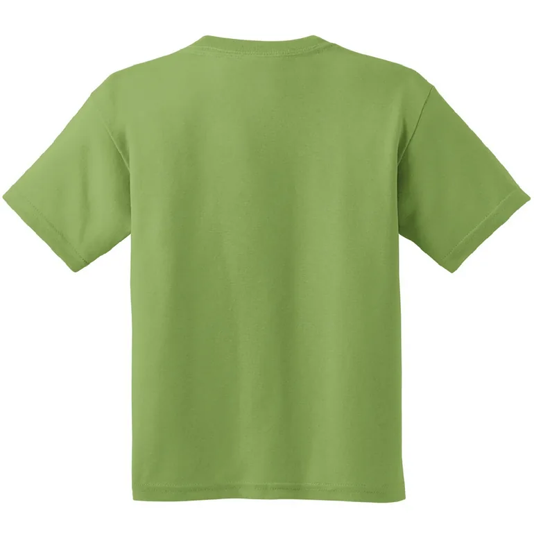 Gildan Childrens Unisex Heavy Cotton T-Shirt (Pack Of 2) - Kiwi - 1