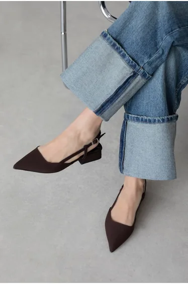 Chrest Women's Heeled Fabric Shoes