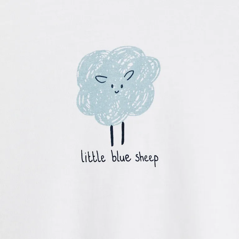 Pack of 3 T-Shirts in Cotton with Long Sleeves - 2