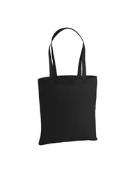Westford Mill Premium Cotton Tote Bag - Black - 1