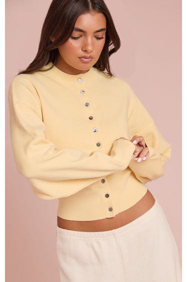 Buttercream Compact Knit Cardigan product thumbnail 2