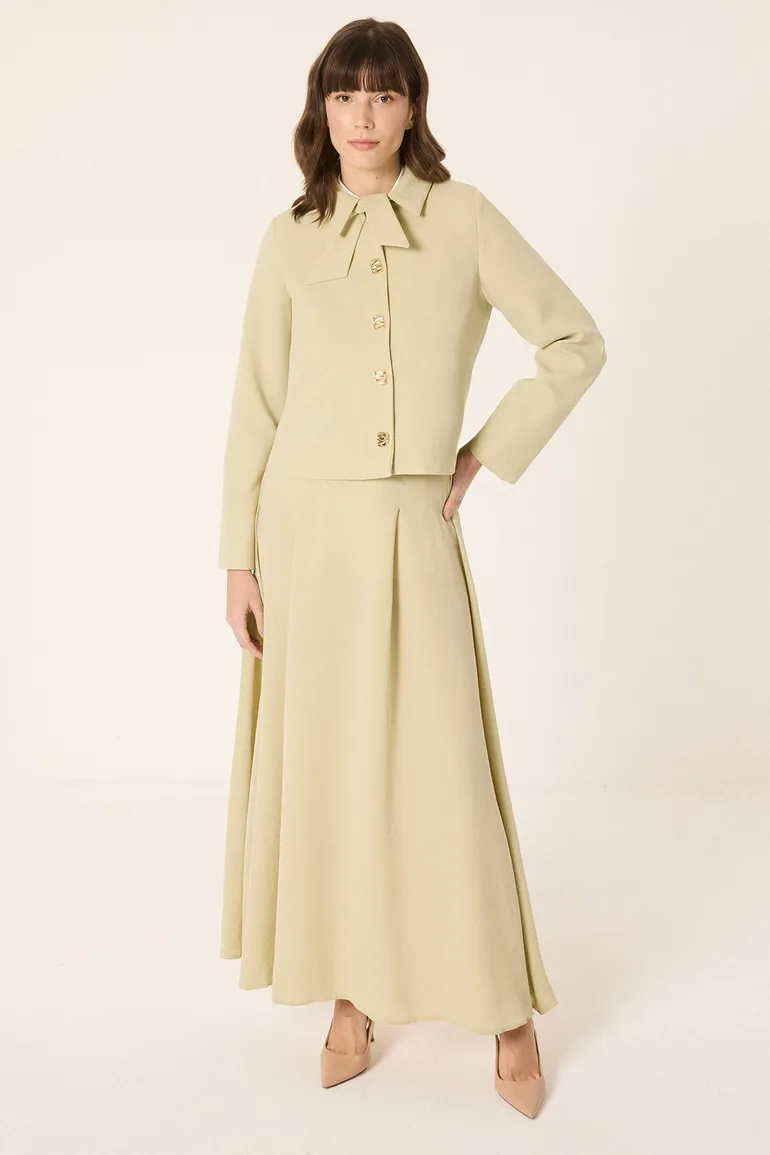 SKIRT AND JACKET 2-PIECE SET - 2