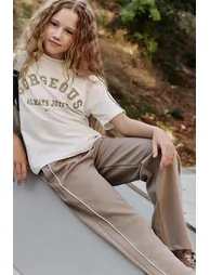 TOMMY Button Detail Wide Leg Tracksuit Set - 1