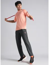 Men Dark Grey City Commuter Track Pants - 2