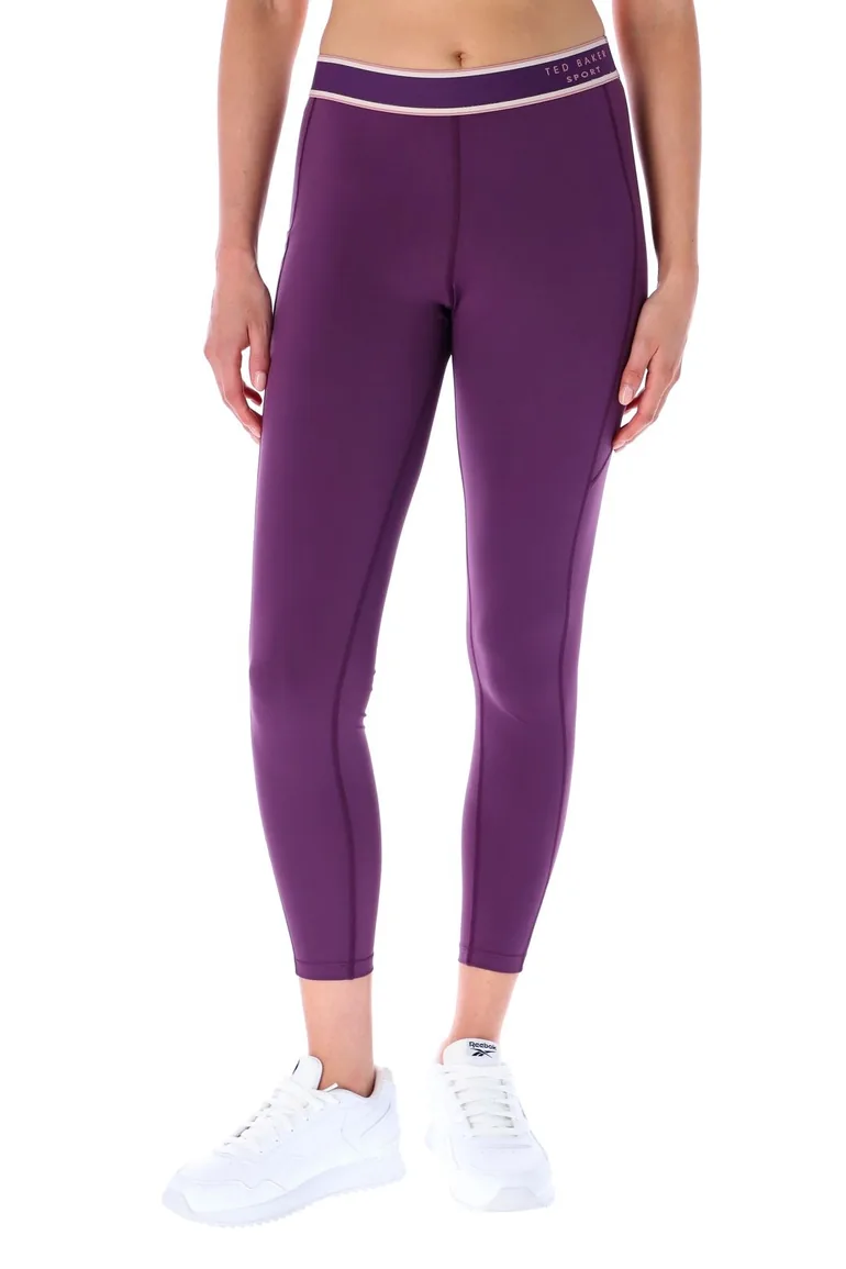 Essentials Contour Leggings Shadow Purple