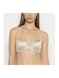 Strapless Lightly Lined Bra in Rosetan