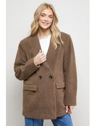 Collarless  Coat - 3