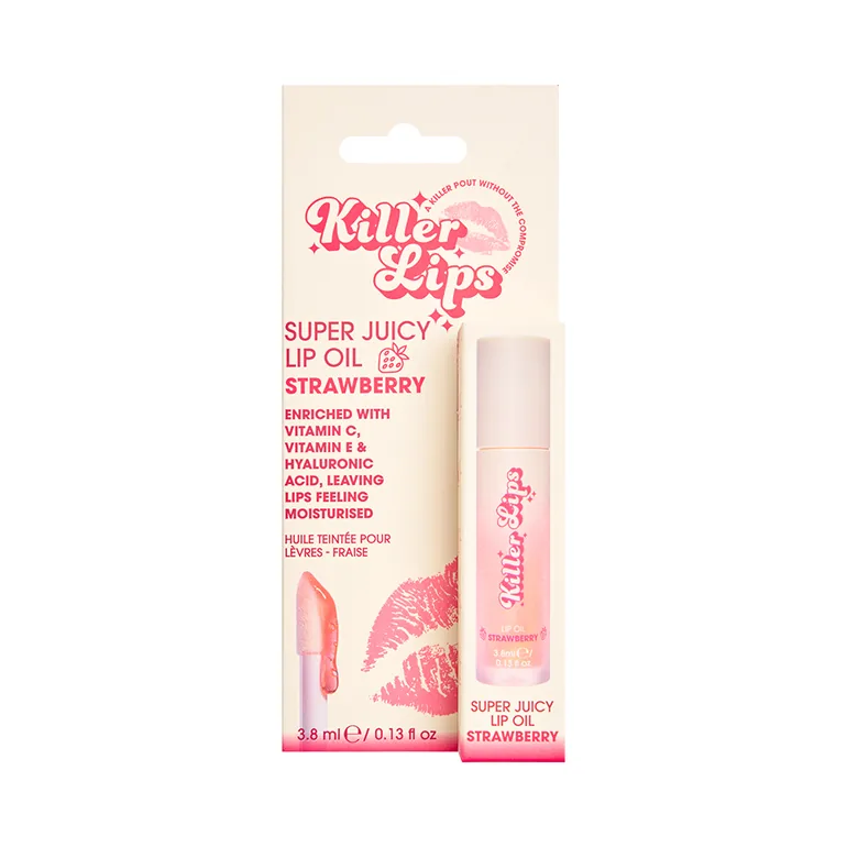 Killer Lips Super Juicy Lip Oil - Strawberry