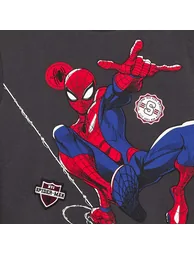 Marvel 'Spider-Man' Long-Sleeved T-Shirt BLACK - 2