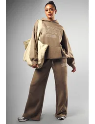 Dsgn Collegiate Embroidered Straight Leg Jogger