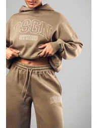 Dsgn Collegiate Embroidered Straight Leg Jogger - 3