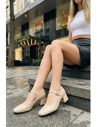 Ten Patent Leather Women's Classic Heeled Shoes - 2