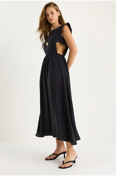 LUCCI Cut Out Detailed Midi Dress product thumbnail 2