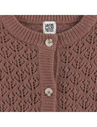 Pointelle Knitted Cardigan - 2