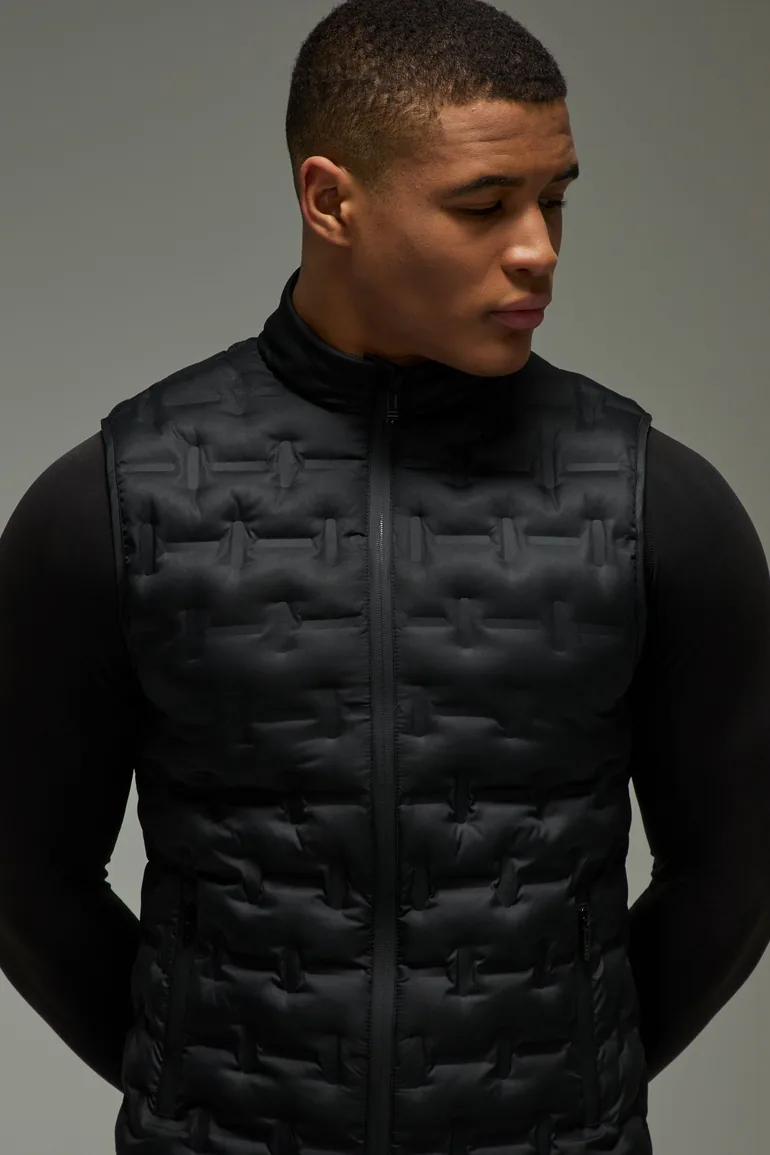 Man Active Bonded Gilet - black - 2