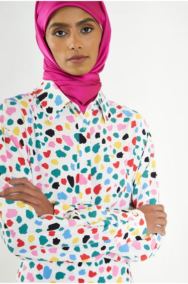 Abstract Spot Long Sleeve Shirt product thumbnail 3
