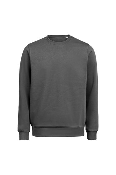 Untagged Movement Mens Crew Neck Regular Sweatshirt - Charcoal