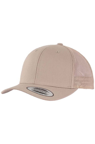 Flexfit Unisex Retro Trucker Cap - Khaki