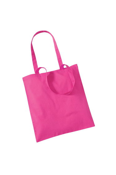 Westford Mill Bag For Life Long Handle Tote Bag - Fuchsia