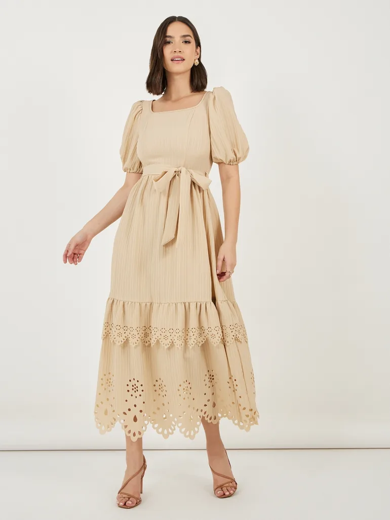 cut work dress designs Buy Latest Cut Work Dress In Peach Color From 2020 Collection Medium