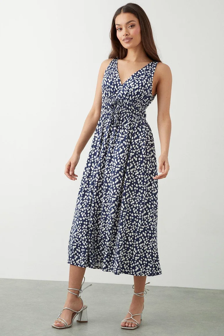 ruffle neck midi dress Ruffle Wrist Embellished High Neck Midi Dress Ruffle Wrist Embellished –  The Dress Outlet