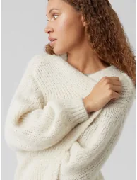Chunky Knit Open Cardigan - 3