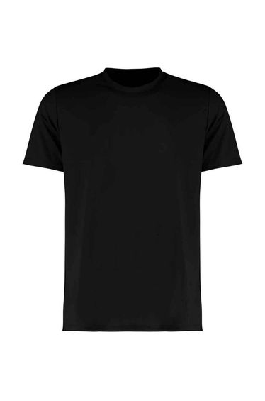 Kustom Kit Mens Cooltex Plus Moisture Wicking Regular T-Shirt - Black