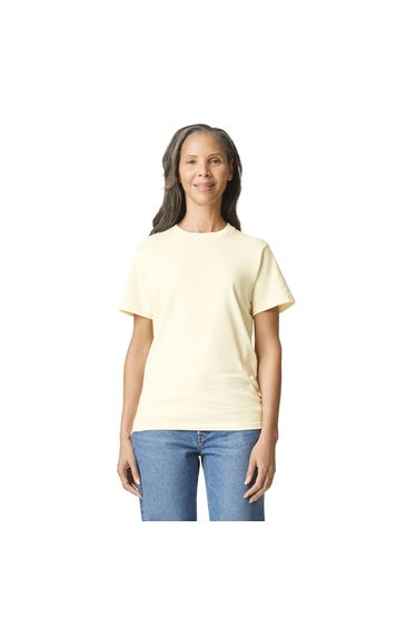 Gildan Unisex Adult Plain T-Shirt - Off White