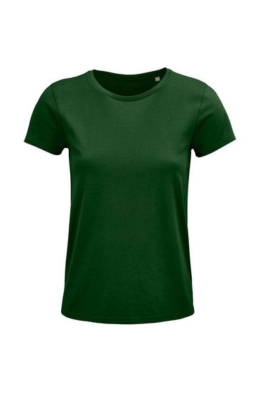 SOLS Womens/Ladies Crusader Organic T-Shirt - Bottle Green