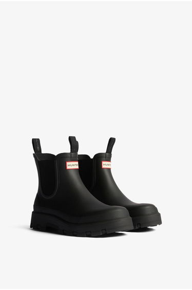Hunter Unisex Elements Elastic Chelsea Boot Gravel