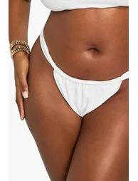 Plus Swimwear Essentials Tanga Brief - white - 2