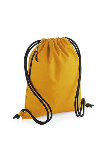 Bagbase Recycled Drawstring Bag - Mustard