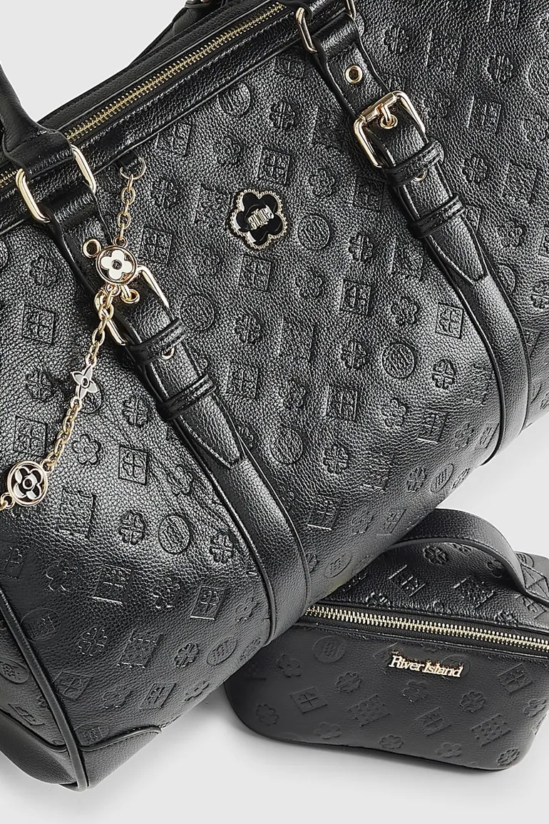 حقيبة ريفر ايلاند باللون الأسود - 3