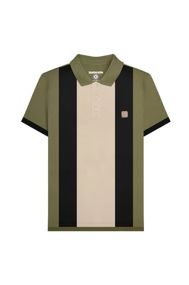 تيشيرت بولو قطن لامبريتا أخضر